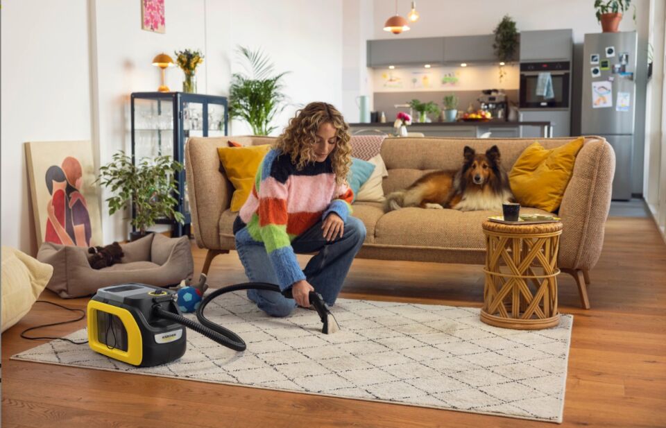 Karcher SE 3 Compact Yellow Koltuk ve Halı Yıkama Makinesi