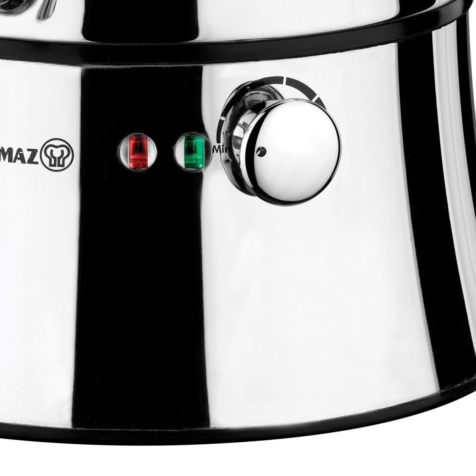 Korkmaz A334 Nosta Mega 2000 W Çelik Demlikli Semaver