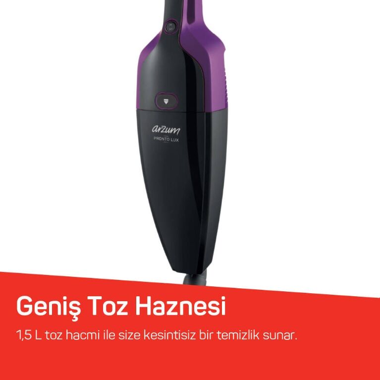 Arzum AR4075 Pronto Lux 2in1 Dikey Elektrikli Süpürge