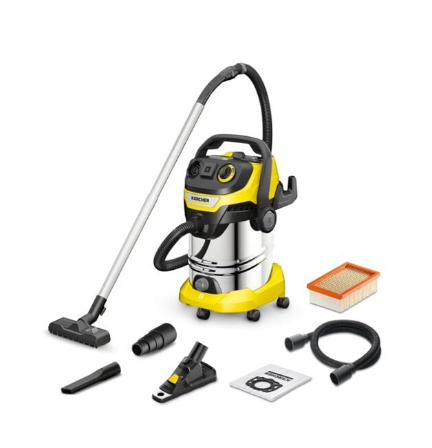 Karcher WD 6 P S V-30/6/22/T 1300 W Islak Kuru Elektrikli Süpürge