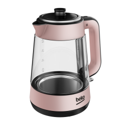Beko CM 5964 R Floral Rose Gold 1900 W Cam Demlikli Çay Makinesi