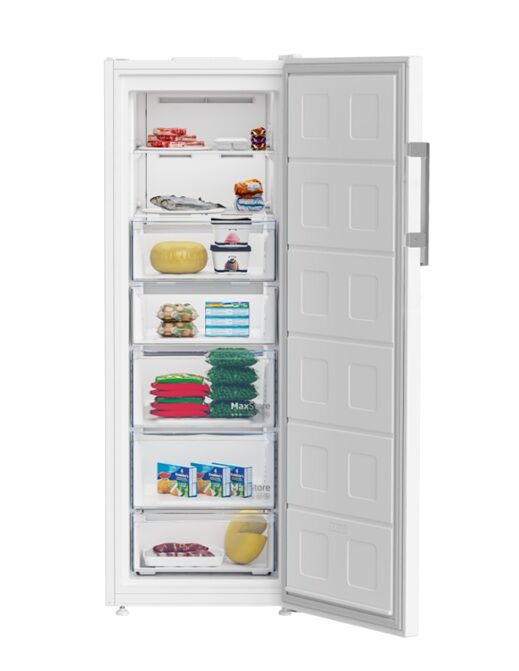 Beko 7375 JEB 7 Çekmeceli Dikey No Frost Derin Dondurucu