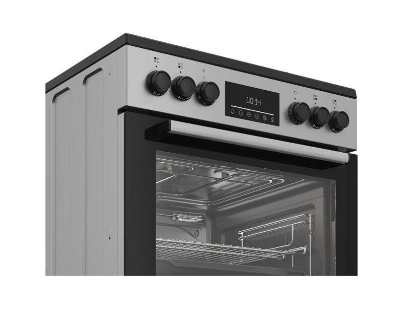 Beko BFM 420 EBG Gümüş Wok Gözlü Ocaklı Fırın