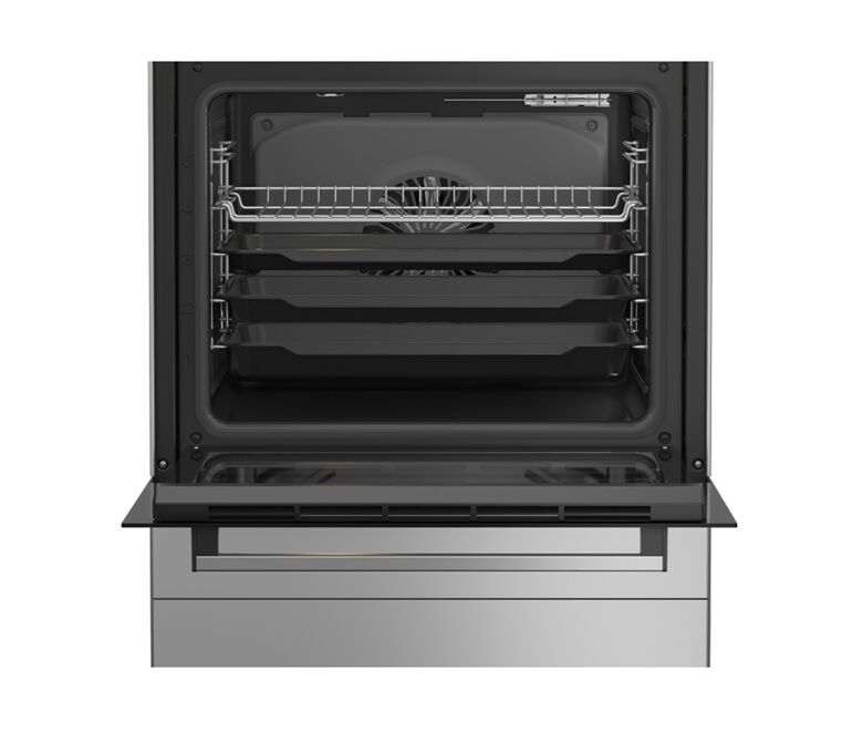Beko BFM 420 EBG Gümüş Wok Gözlü Ocaklı Fırın