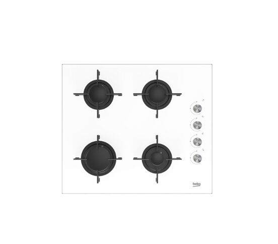 Beko BSTOC 827 B Beyaz Cam Set Üstü Ocak