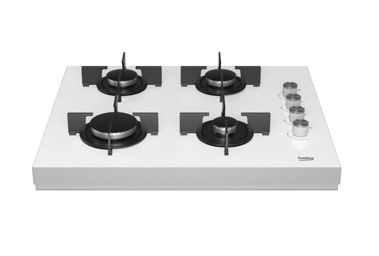 Beko BSTOC 827 B Beyaz Cam Set Üstü Ocak
