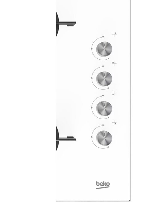 Beko BSTOC 827 B Beyaz Cam Set Üstü Ocak