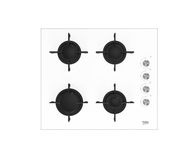 Beko BSOCD T 601 EB Beyaz Cam Set Üstü Ocak