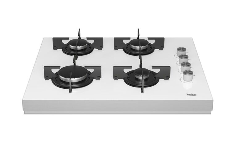 Beko BSOCD T 601 EB Beyaz Cam Set Üstü Ocak