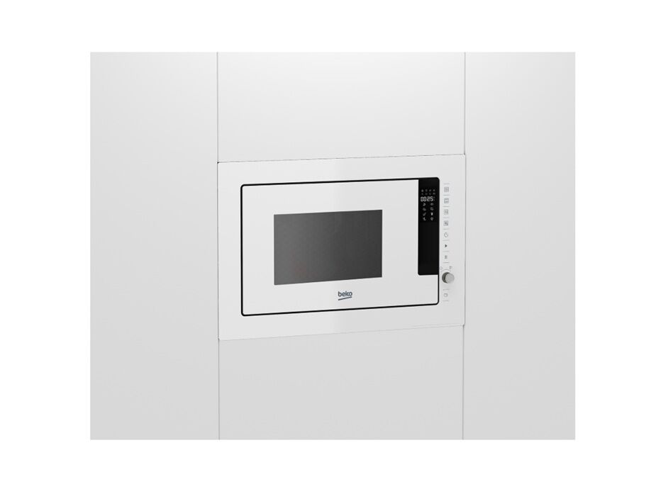 Beko BMC 2520 B 25 lt Beyaz Ankastre Mikrodalga Fırın