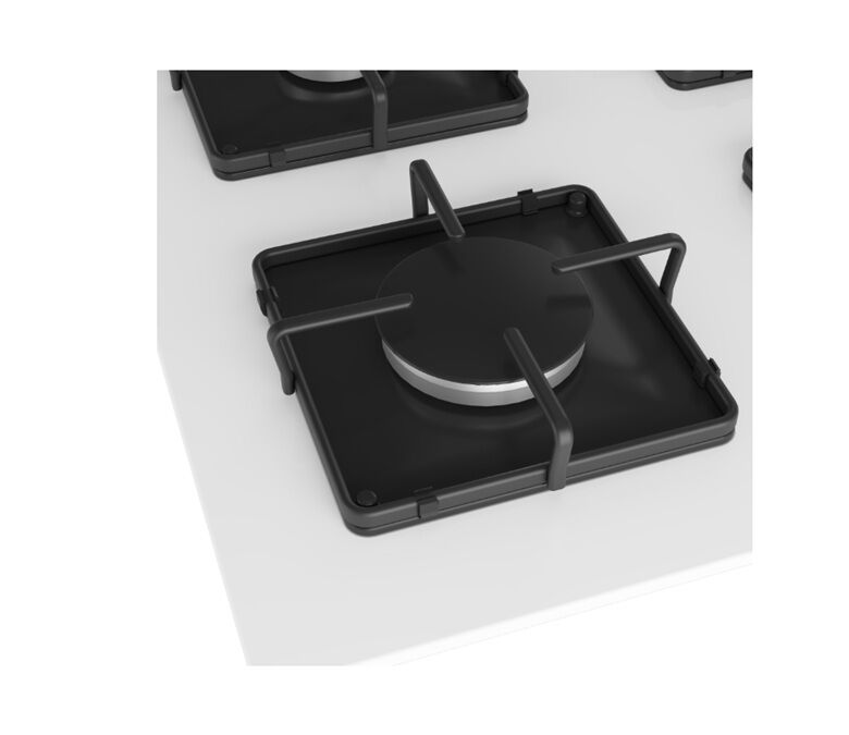 Beko BOCD K 6510 EB Beyaz Cam Ankastre Ocak
