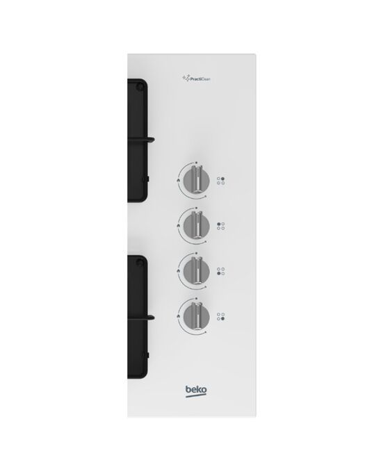 Beko BOCD K 6510 EB Beyaz Cam Ankastre Ocak