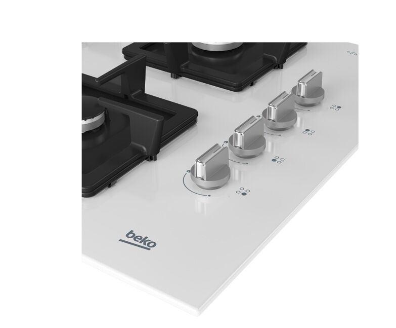 Beko BOCD K 6510 DWYB Beyaz Wok Gözlü Cam Ankastre Ocak