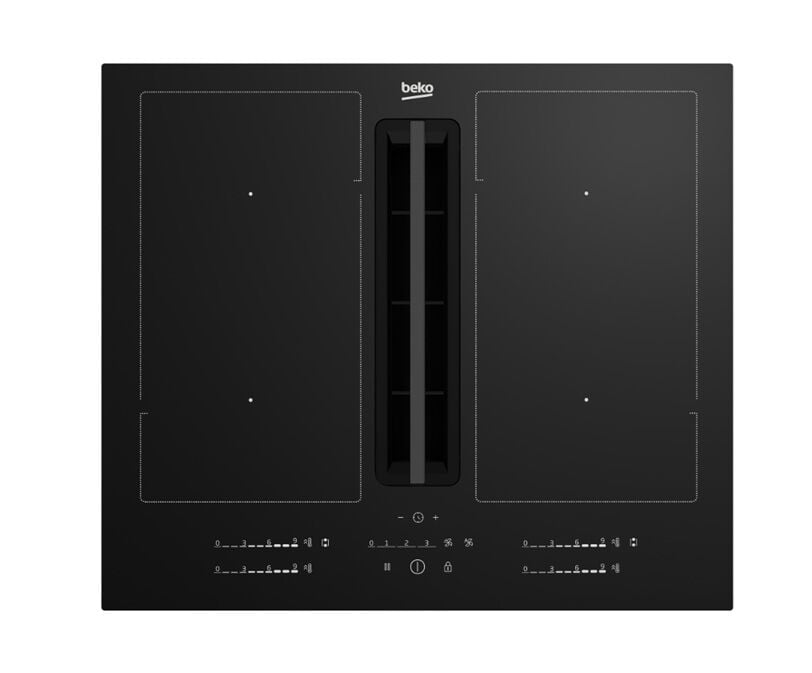 Beko BDOI 602 S Entegre İndüksiyonlu Davlumbazlı Ocak