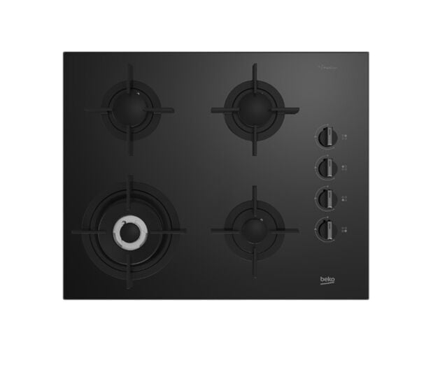 Beko BOCD T 6510 DWS Wok Gözlü Siyah Cam Ankastre Ocak