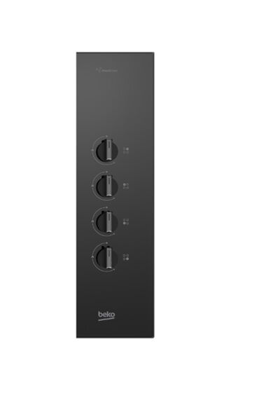 Beko BOCD T 6510 DWS Wok Gözlü Siyah Cam Ankastre Ocak