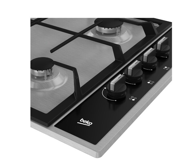 Beko BOMD D 6110 DWI Wok Gözlü Inox Ankastre Ocak