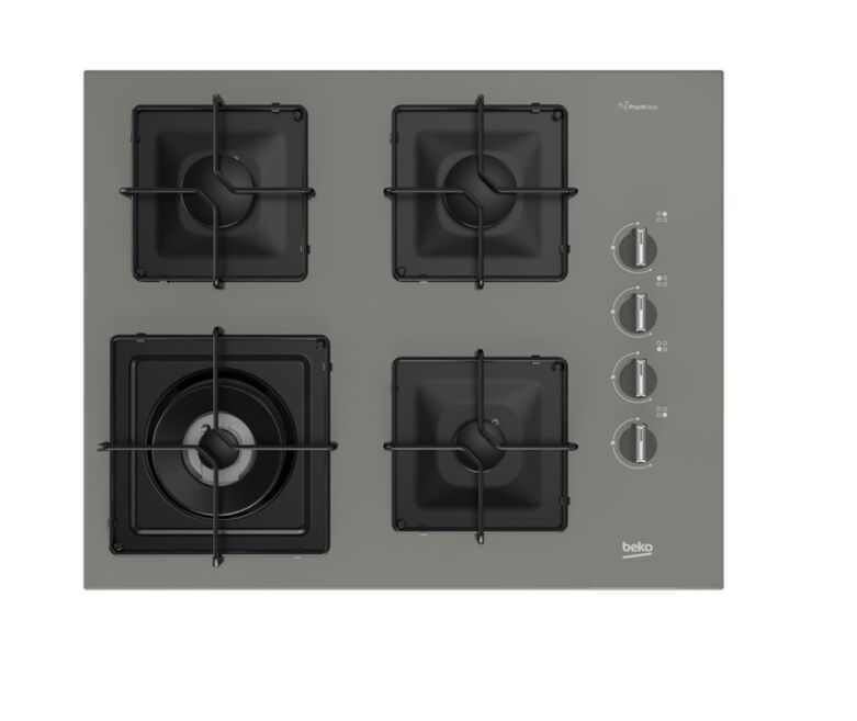 Beko BOCD K 6510 EWG Wok Gözlü Ankastre Gri Cam Tablalı Ocak