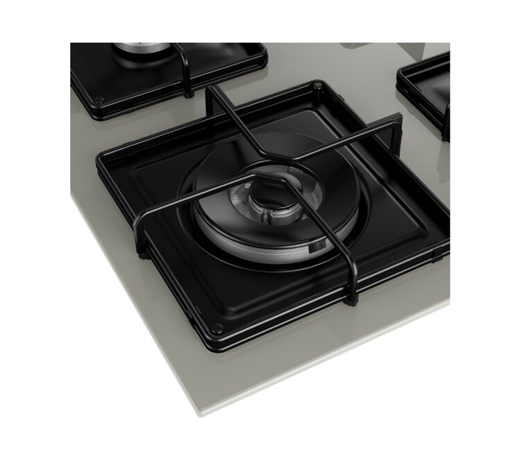 Beko BOCD K 6510 EWG Wok Gözlü Ankastre Gri Cam Tablalı Ocak