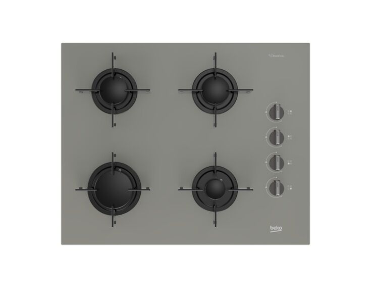 Beko BOCD T 6510 EG Gri Cam Ankastre Ocak