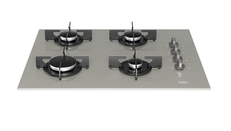 Beko BOCD T 6510 EG Gri Cam Ankastre Ocak