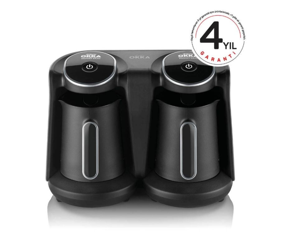 Arzum Okka Minio Duo OK006-K Krom İkili Türk Kahve Makinesi